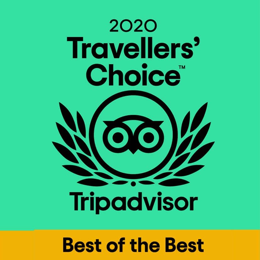 Tripadvisor Travellers' Choice 2020